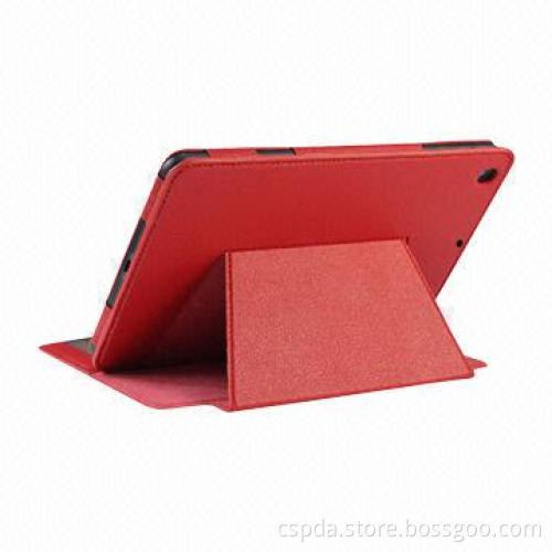 Back Standing PU Cases for iPad Mini 2 with Name Card Slot, OEM and ODM Orders are Welcome